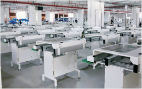 Peripheral equipment assembly workshop